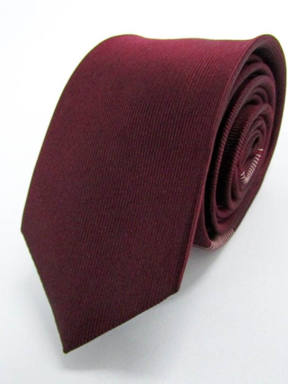 DKNY 100% silk burgundy tie